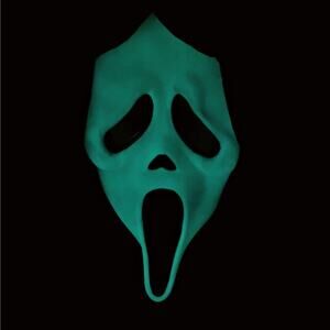 Scream Mask Vintage Ghost Face Glow in Dark Easter Unlimited Fun World